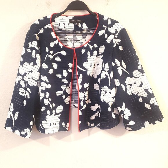 Floral Blue Jacket - Picture 2 of 8